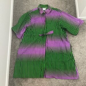 YEVU ice cream print drawstring dress XXL discontinued style